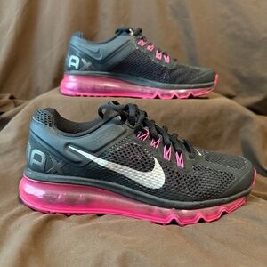 KIDS Nike Air Max 2013 Black Fusion Pink